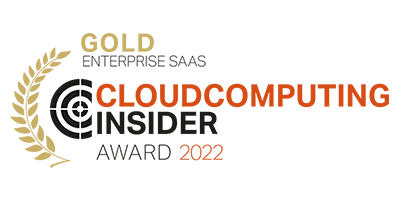 CCI Award 2022 Gold Enterprise Saas